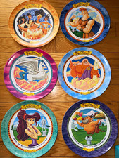 McDonald's Disney Hercules Plate Set of 6, 1997 Multicolor Original picture