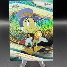 2025 Topps Chrome Disney Jiminy Cricket Aqua Mini-Diamonds /199 picture