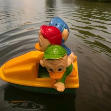 Vintage 1988 McDonald's Happy Meal Toy Duck Tales Disney Huey Dewey Louie Jetski picture