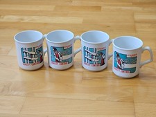 Vintage Kaiser Steel Quality Control Mugs Lot 4 Fontana CA England Industrial picture