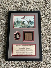 Gettysburg Artifacts The First Minnesota Bullet and Wood NM picture