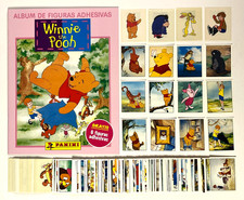 1997 ALBUM WINNIE THE POOH DISNEY Panini + Full Set 120/120 Sticker Peru TIGGER picture