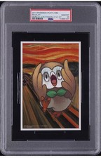 2018 Pokemon Munch: A Retrospective Campaign Postcard Rowlet PSA 10 picture