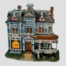 LEMAX Kingsley Manor 2009 Signature Collection with Bulb Cord Village RETIRED picture