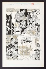 Original Art from Over the Edge #4 (1996) Page 14 Pencils by Robert Brown picture