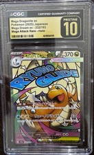 CGC Pristine 10 Mega Dragonite ex 232/193 Mega Dream ex Japanese 2025 Holo picture