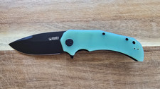 Kubey Bravo Jade G10 Handle Aus10 Blade Steel ku319c Brand New In Box picture