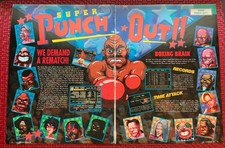 Super Punchout Nintendo Print Ad Poster Art 16” x 10.5” Vintage Original Rare picture