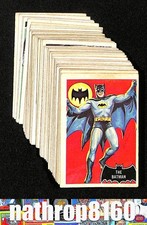 1966 A&BC Batman Black Bat Complete Set 55 VGEX - EX AVG 16812 picture
