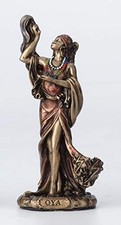 Veronese Design 3 7/8 Inch OYA -Santeria Orisha Goddess of Wind, Cast Resin picture