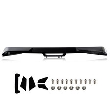 FOR 2015-2020 FORD MUSTANG S550 PAINTED GLOSSY BLACK GT STYLE TRUNK SPOILER WING picture