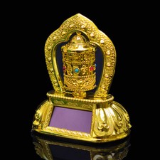 Tibetan Solar Energy Prayer Wheel Buddhist Prayer Wheel For Car picture