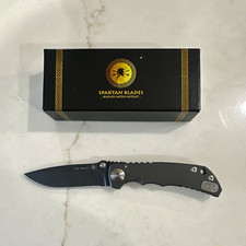 Spartan Harsey Folder SF5BK Titanium CPM MagnaCut Drop Point Plain Frame Lock picture
