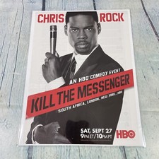 2008 Chris Rock HBO Comedy Event TV Print Ad/Poster Promo Art Magazine Page picture