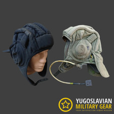 Yugoslavian/Serbian/Bosnian Army JNA YPA VJ  Tank Man H E L M E T Cap picture
