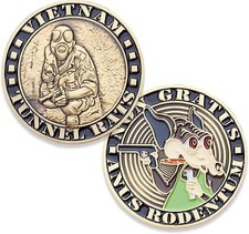 Vietnam Tunnel Rat Challenge Coin picture