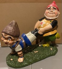 RARE BIG 15” Official Miramax Gnomeo & Juliet Tybalt Frozen Scene Garden Statue picture