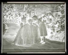 1939 Judy Garland Billie Burke Glinda Wizard Of Oz MGM Hollywood 8x10 Negative picture