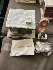 Hawthorne Village Simpsons Christmas Lard Lad Donut Shop Lardlad picture