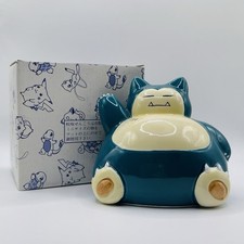 Pokemon Snorlax Ceramic Figure Mosquito Coil Holder 1998 Nintendo Vintage Japan picture