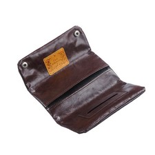 Leather Tobacco Pouch Rolling Tobacco Bag Smoking Accessory Portable Coffee picture