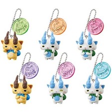 NEW Bandai Youkai Watch amulet Keychain Komasan set of 6 From Japan F/S picture