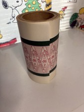 1930s Prohibition era Vintage BUDWEISER YEAST Wax Paper Roll - 1 POUND picture