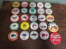Lot of 25 Vintage Threshing Bee Pinback Buttons from Iowa and Minnesota picture