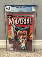 Wolverine Limited Series #1 • CGC 9.8 • Frank Miller  • White Pages • 1982 picture