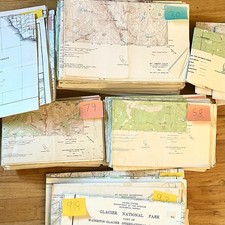 Upick Vintage USGS Topographic Maps 1940-90s 15 Minute Series California+ Hiking picture