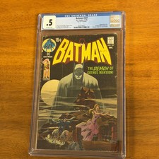 BATMAN 227 CGC .5 Neal Adams Classic Demon of Gothos Tec 31 Homage Cover DC  picture