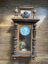 ANTIQUE/VINTAGE JUNGHANS German WALL CLOCK for parts picture