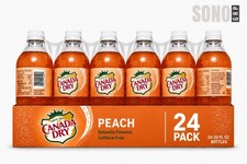 Canada Dry Peach Soda, 20 Fl Oz (Pack of 24) picture