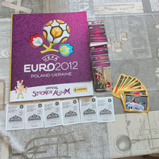 Panini UEFA Euro 2012 Blank Album + All Stickers Complete Set picture