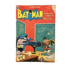 Batman #61 DC 1950 Batplane II Origin Penguin Golden Age Key Complete picture