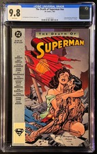 The Death of Superman #nn (DC, 1993) CGC 9.8 WP 1st print TPB Trade Paperback picture