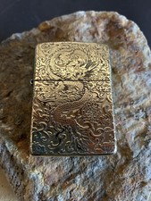 ZIPPO  DRAGON LIGHTER RARE ZIPPO 5-SIDE ZIPPO DRAGON picture