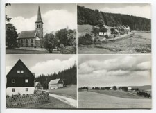 Ancient Ak Hermsdorf Erzgebirge Church Partial View 1986 27 picture