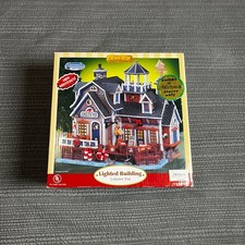 Lemax Plymouth Corners Lobster Pot Lighted Building 2005 Village 55265 Michaels picture