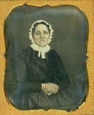 Elderly Woman Identified As Grandma Ketcham (1/6 Plate Daguerreotype) picture