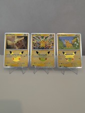 Pokemon TCG Pikachu 040/128 049/128 045/128 30th Celebration Holo English  picture