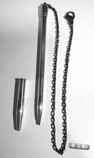 Hermès Ballpoint Pen 925 Silver with Chain picture