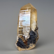 “Golden Spectrum”Hashupi Himalayan Rainbow Iridescent Skin Scenic Quartz Crystal picture