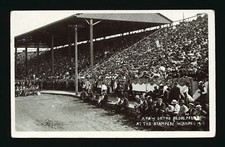 A few of the 50000 people at the stamped Winnipeg 1913 - Sectional- Old Photo picture