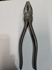 Vintage Crescent Tool company Pliers # 507 with Side cutter. 7 inches picture