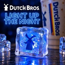 Dutch Bros Light Up Ice Cube Limited Exclusive Merch Drop September 22nd 2026 picture