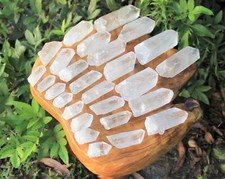 Clear Quartz Crystal Points 1 - 6