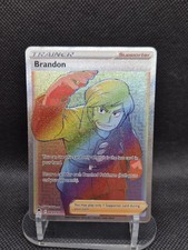 Brandon 203/195 Swsh12 Silver Tempest Holo Secret Rare English Pokemon  picture