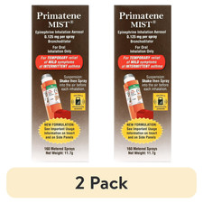 (2 pack) Primatene MIST Epinephrine Oral Inhalation Aerosol Fee Ship US picture