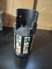 Vintage Chinese Qing Dynasty Ebonized Pipe Stand  picture